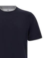 Brunello Cucinelli Double Layer T-shirt