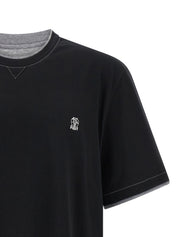 Brunello Cucinelli Double Layer T-shirt