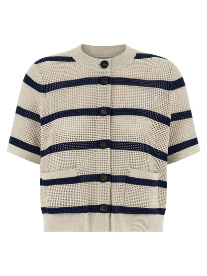 Brunello Cucinelli Mesh Cardigan - Knitwear for Women