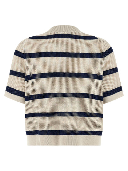 Brunello Cucinelli Mesh Cardigan - Knitwear for Women