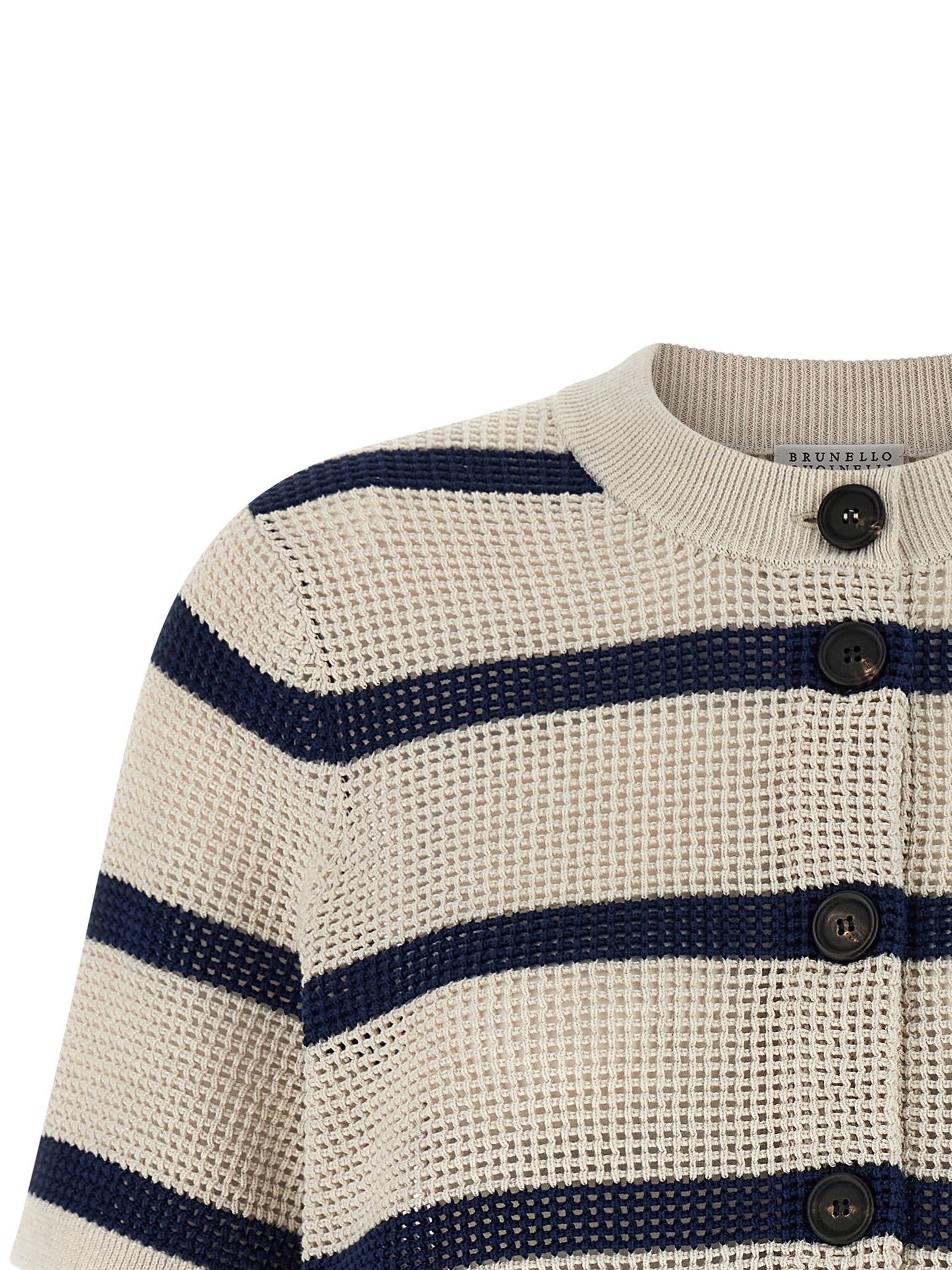 Brunello Cucinelli Mesh Cardigan - Knitwear for Women