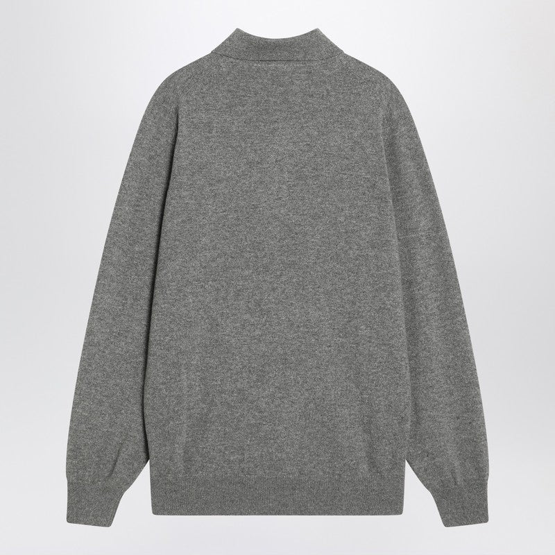 Brunello Cucinelli Gray polo in cashmere