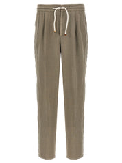 Brunello Cucinelli Linen Trousers