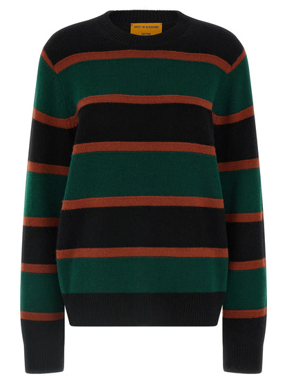 Guest In Residence Stripe Crew Sweater — Knitwear