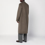 Our Legacy Moss-coloured wool blend coat