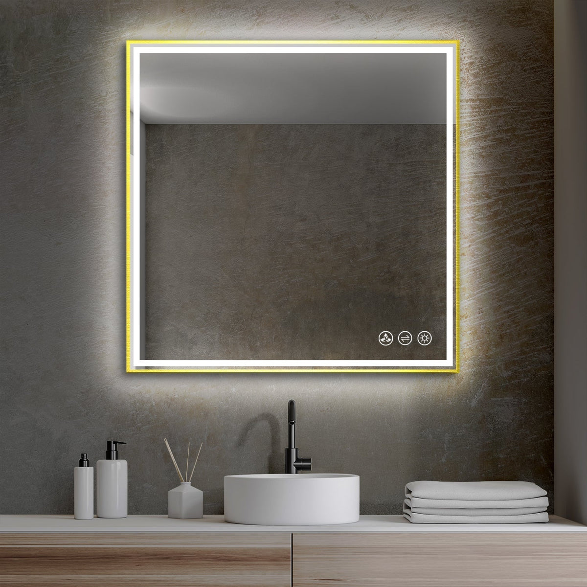 Blossom Stellar 36 Inch LED Mirror - LED M4 3636 MB