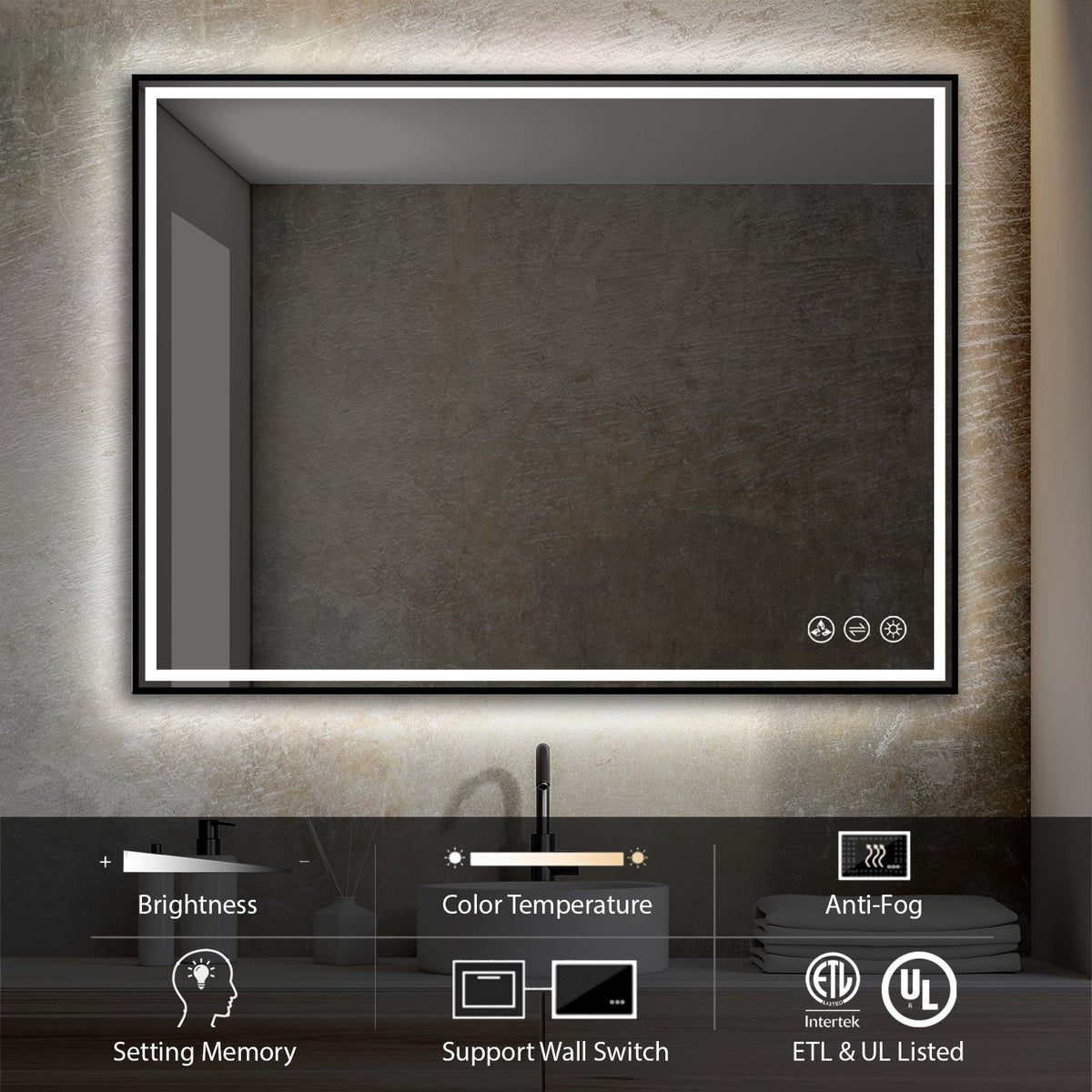 Blossom Stellar 48 Inch LED Mirror - LED M4 4836 MB