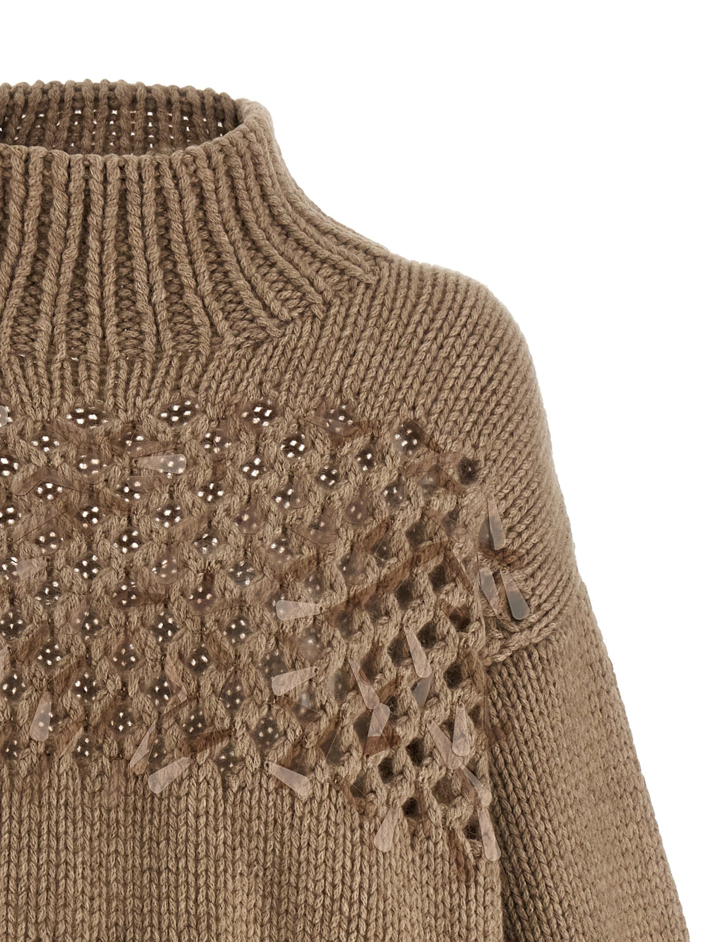Brunello Cucinelli Drop Sequin Sweater