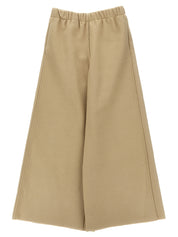 Mm6 Maison Margiela Trousers — Logo Embroidery Pants