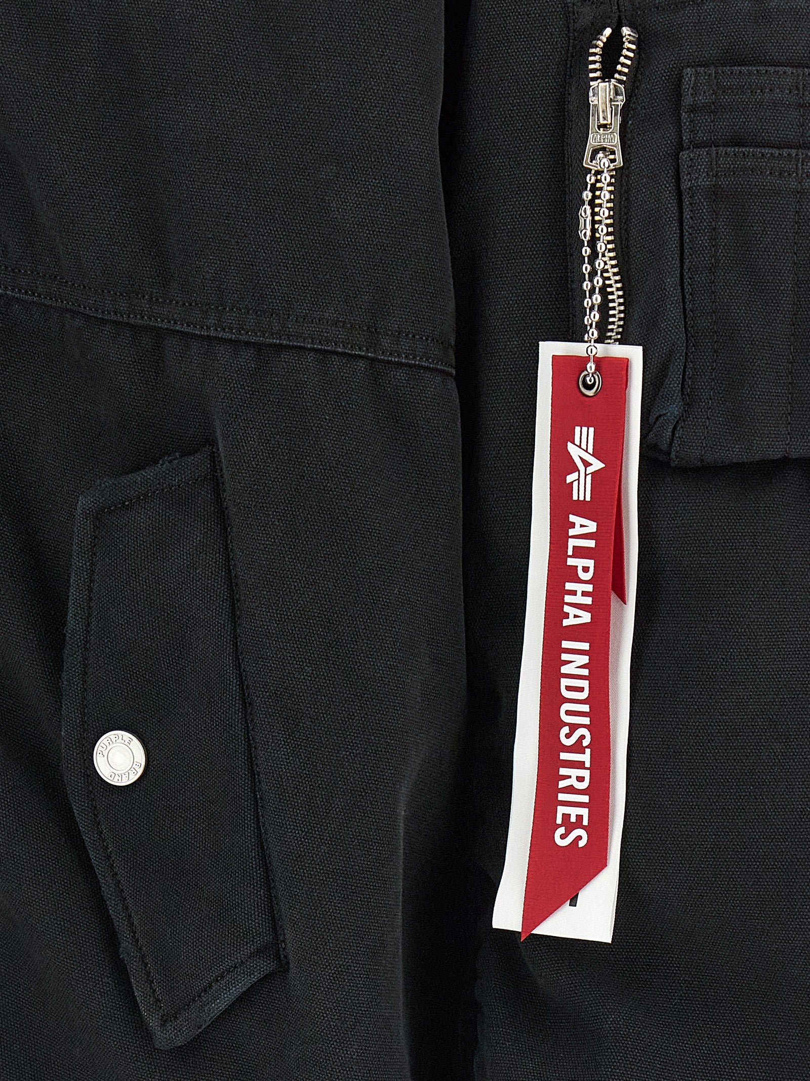 Alpha Industries X Purple Reversible Bomber Jacket