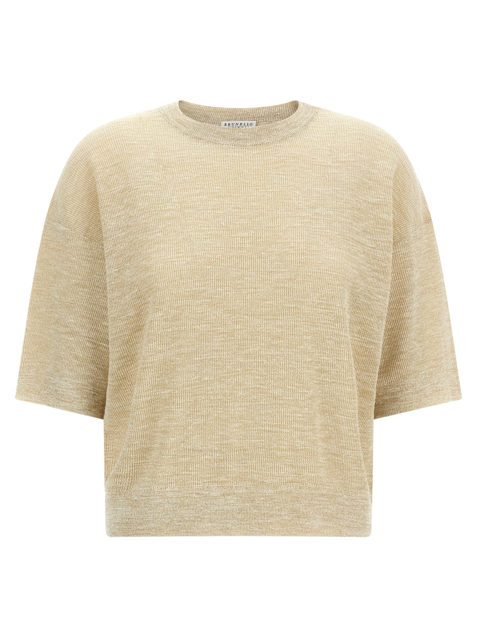 Brunello Cucinelli Linen T-shirt — Women's Topwear