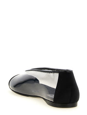 Moschino PVC Ballet Flats — Women's Black Flats