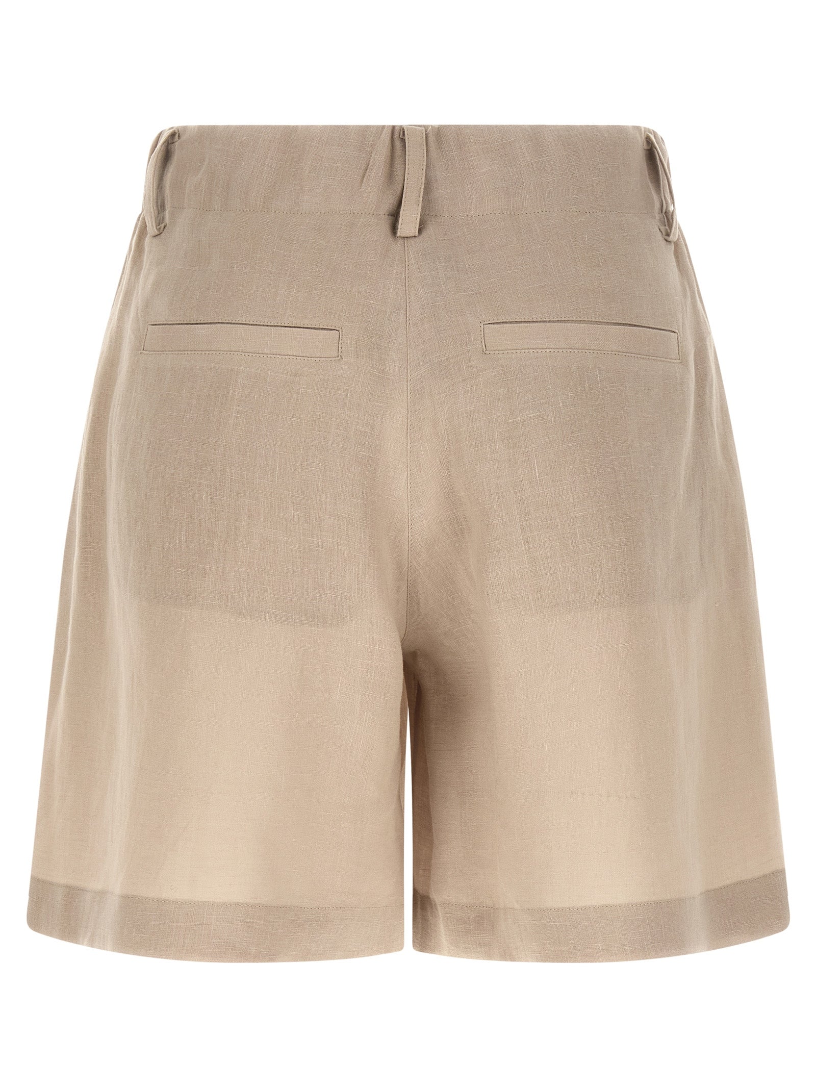 Brunello Cucinelli Linen Shorts — Luxury Wide‑Leg Shorts