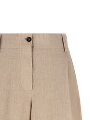 Brunello Cucinelli Linen Shorts — Luxury Wide‑Leg Shorts