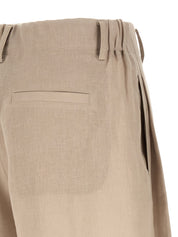 Brunello Cucinelli Linen Shorts — Luxury Wide‑Leg Shorts