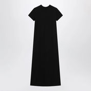 The Frankie Shop Malo maxi T-shirt dress in cotton black