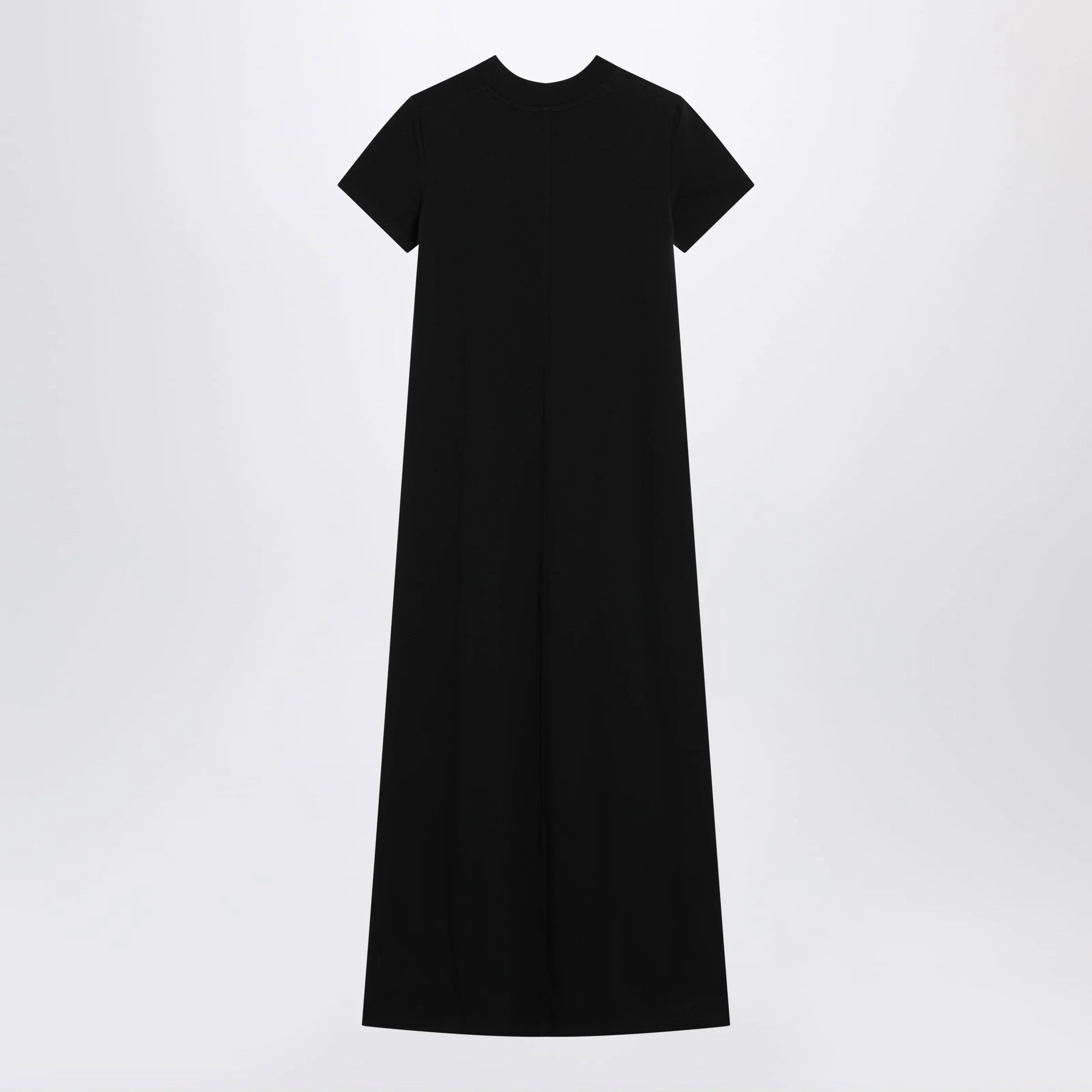 The Frankie Shop Malo maxi T-shirt dress in cotton black