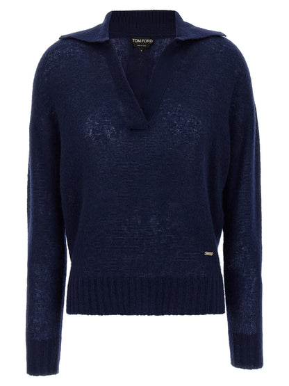 Tom Ford Polo Jersey Knitwear – Cashmere Silk Polo