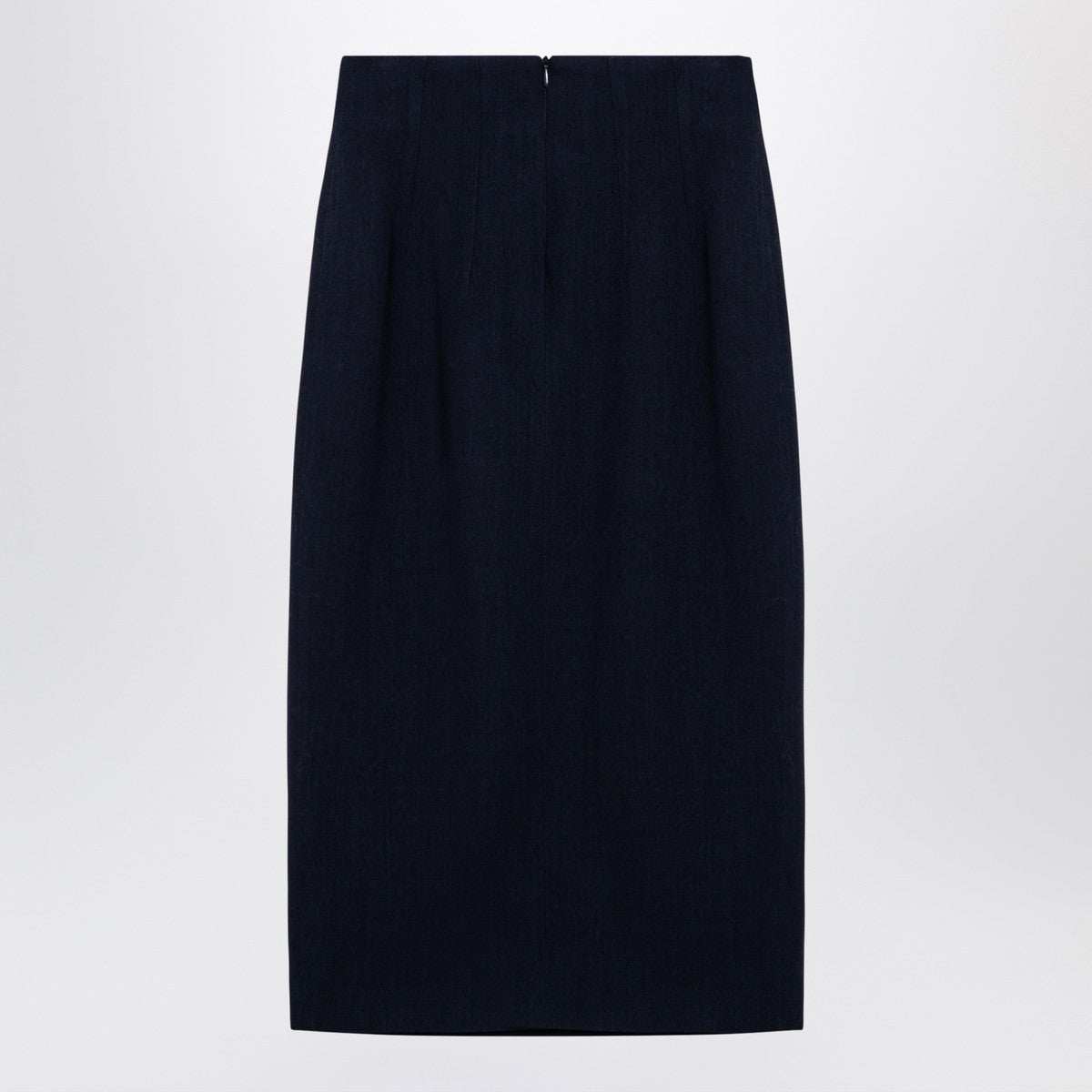 Margaux Lönnberg Marlo skirt in navy wool blend
