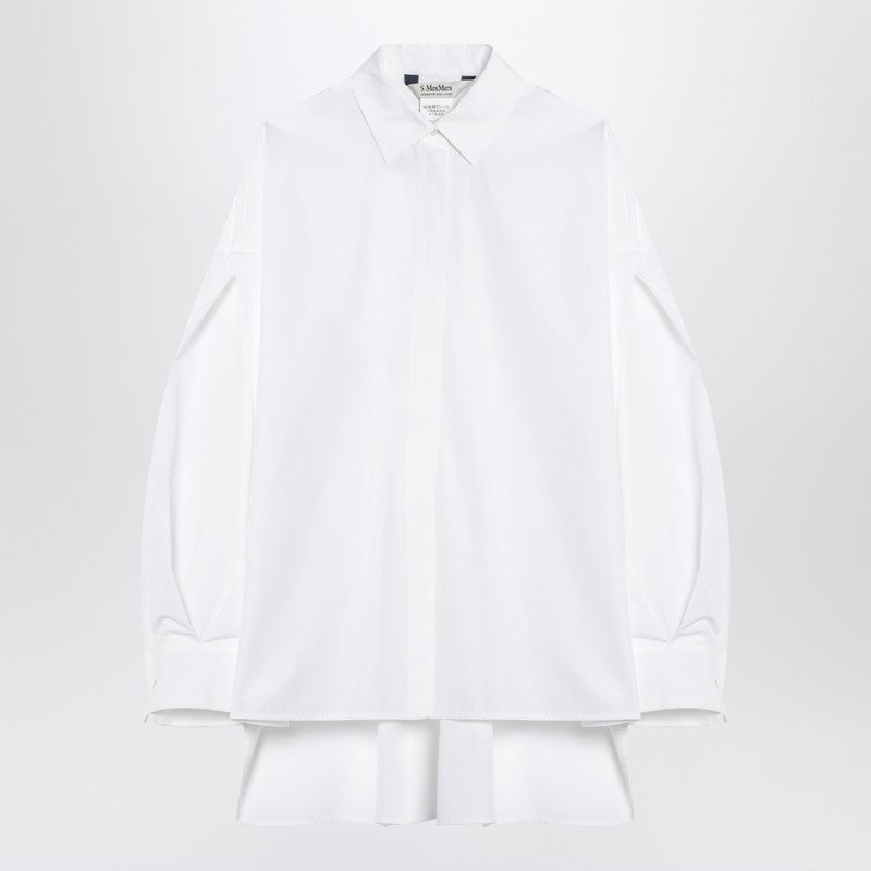 Chemise blanche oversize en coton S Max Mara