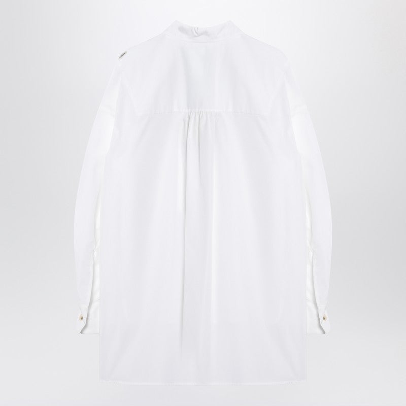 Chemise blanche oversize en coton S Max Mara