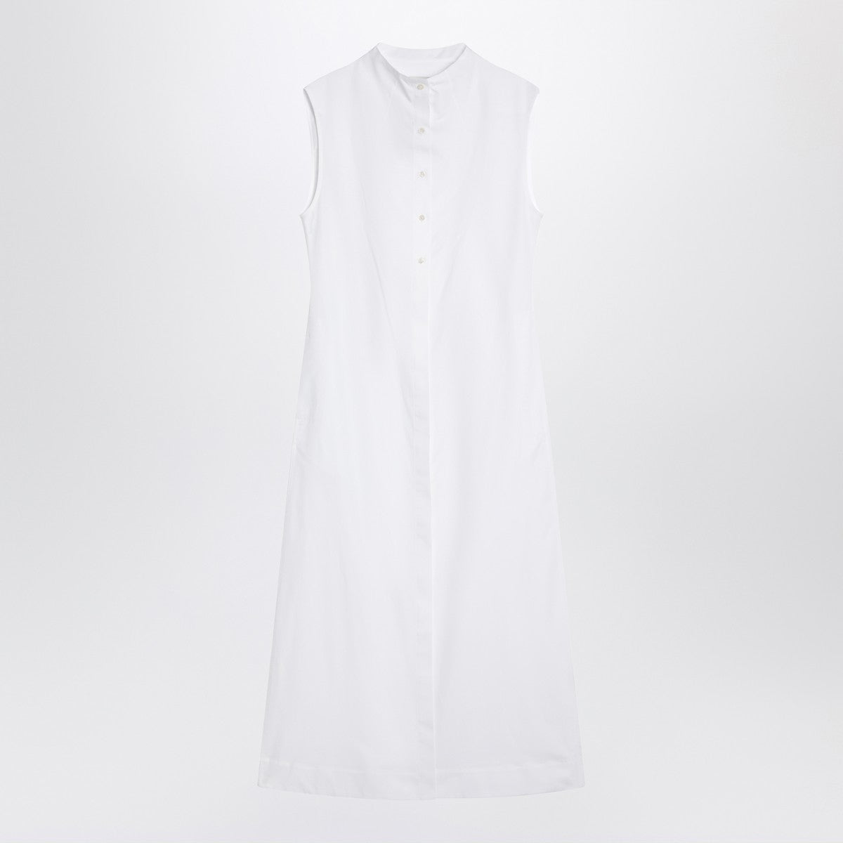 LouLou De Saison White Cotton Shirt Dress