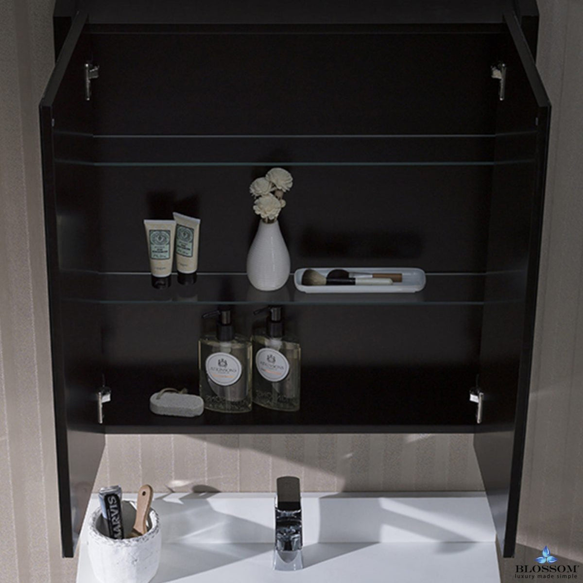 Blossom Monaco 30 Inch Medicine Cabinet - MCL3 2032L