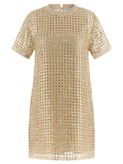 Brunello Cucinelli Knit Mini Dress – Yellow | Dresses