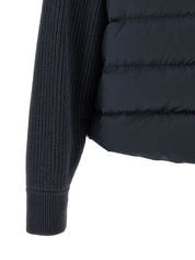 Brunello Cucinelli Shiny Flap Detail Down Jacket