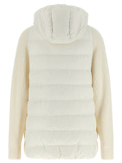 Brunello Cucinelli Shiny Zipper Pull Down Jacket