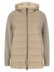Brunello Cucinelli Shiny Zipper Pull Down Jacket