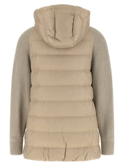 Brunello Cucinelli Shiny Zipper Pull Down Jacket