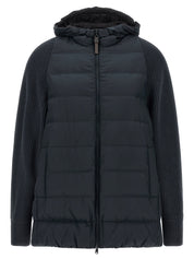 Brunello Cucinelli Shiny Zipper Pull Down Jacket