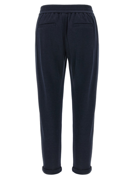 Brunello Cucinelli Monile Joggers - Blue Trousers