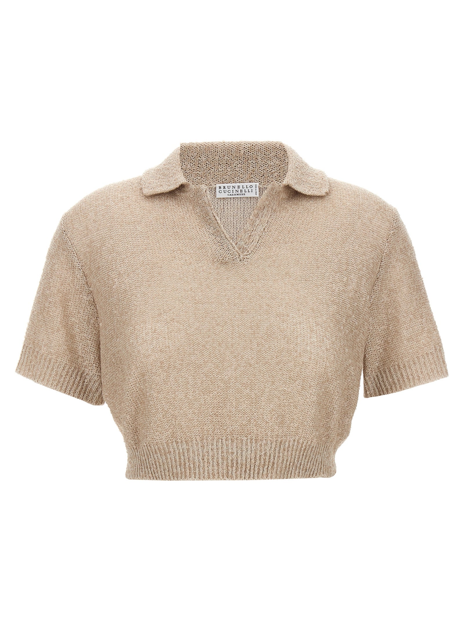 Brunello Cucinelli Sequin Polo Shirt