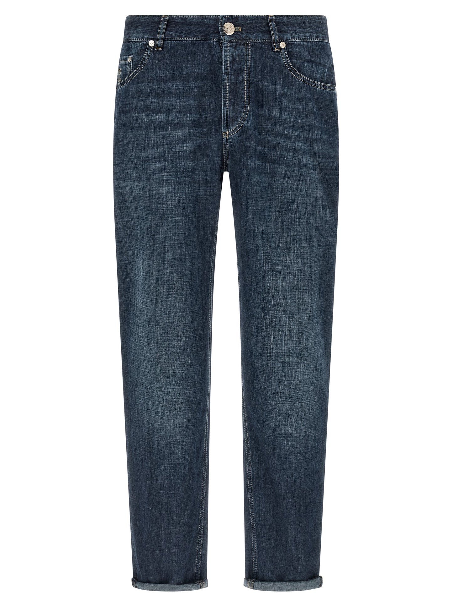 Brunello Cucinelli Japanese Denim Jeans — Men’s Blue