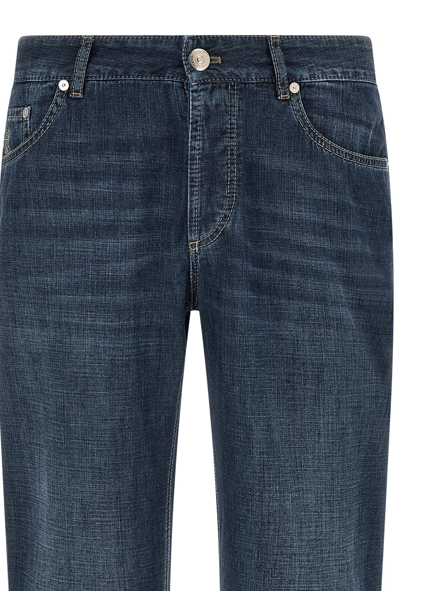 Brunello Cucinelli Japanese Denim Jeans — Men’s Blue