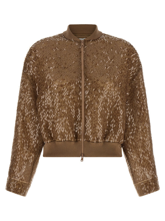 Brunello Cucinelli Zip Cardigan Knitwear for Women