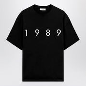 1989 STUDIO T-Shirt SS Logo black cotton crewneck
