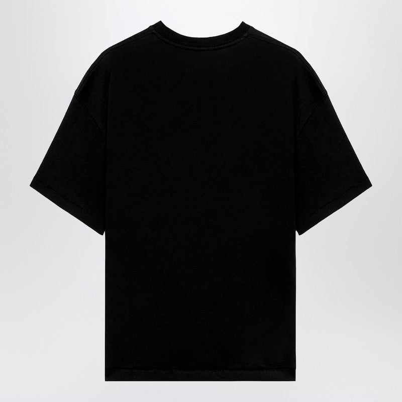1989 STUDIO T-Shirt SS Logo black cotton crewneck