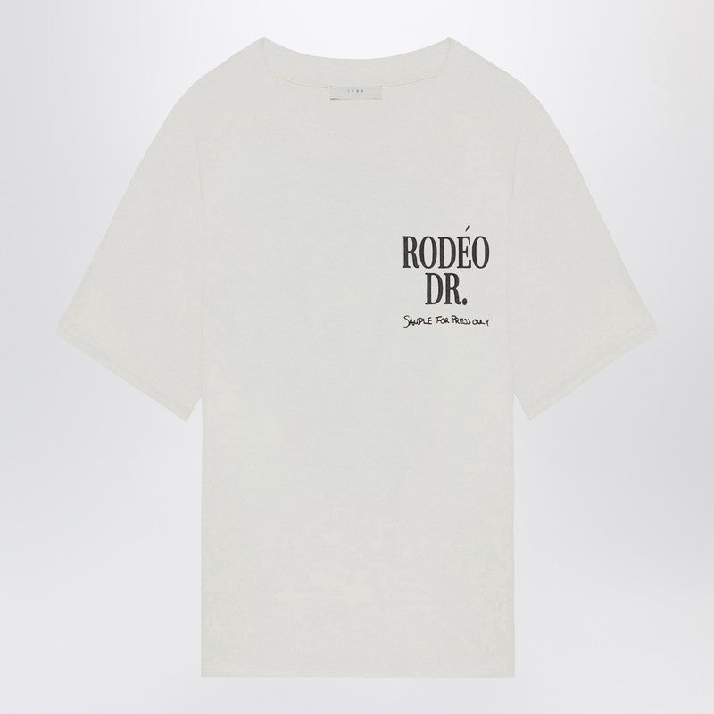 1989 STUDIO T-Shirt SS Rodeo white cotton