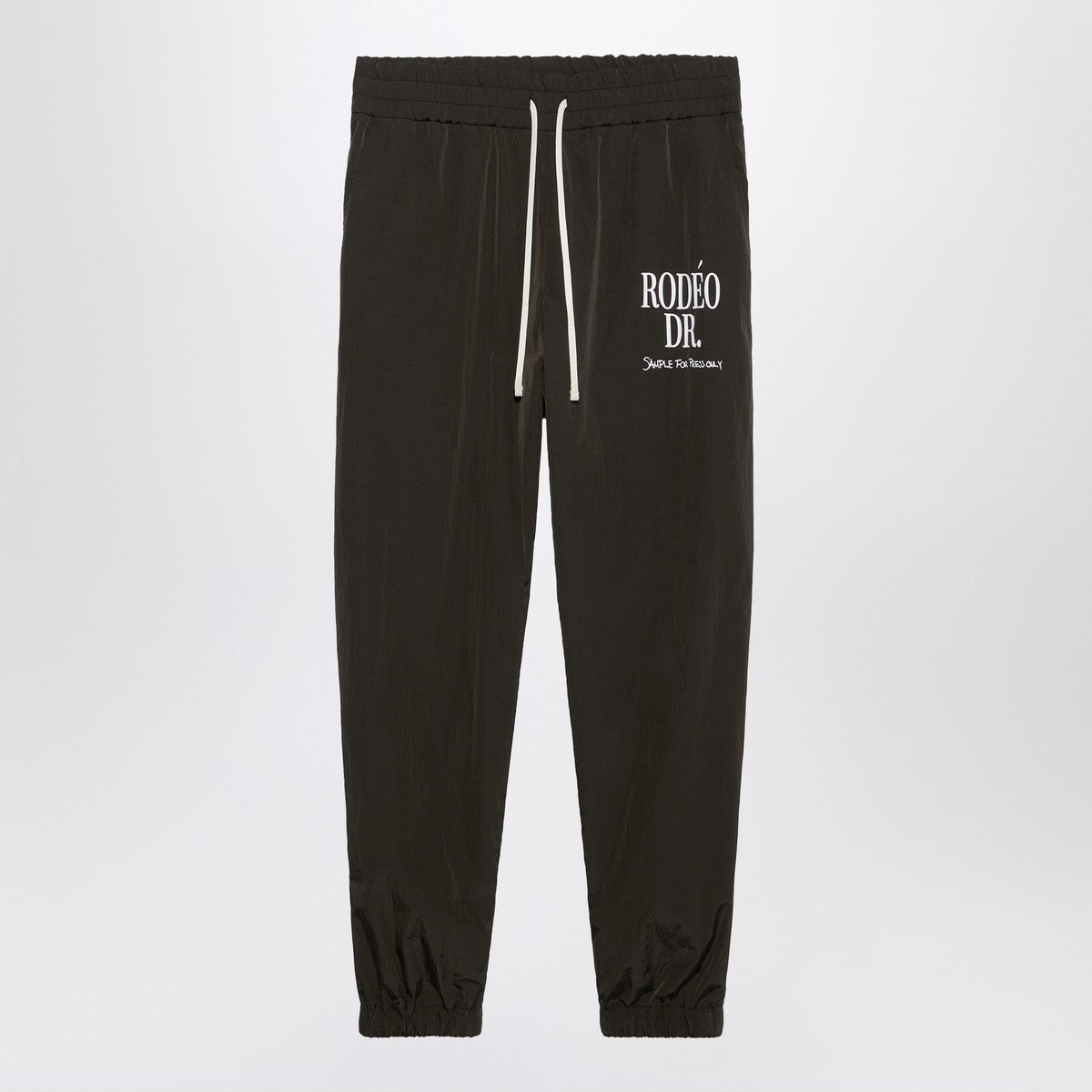 1989 STUDIO Nylon Trackpants Rodeo dark brown