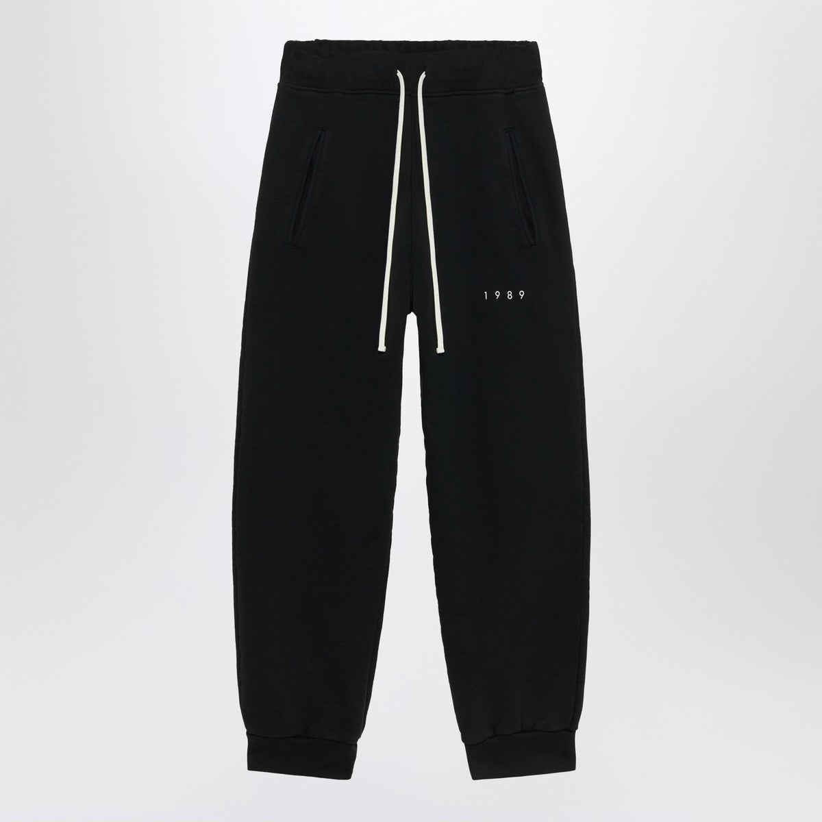 1989 STUDIO Sweatpants Logo black cotton