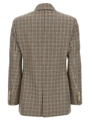 Brunello Cucinelli Blazer Check Monile