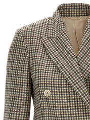 Brunello Cucinelli Blazer Check Monile