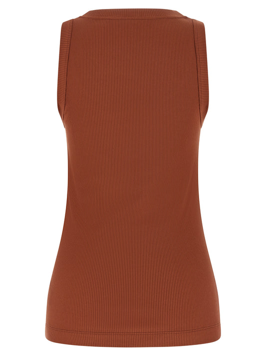 Brunello Cucinelli Shiny Trim Top