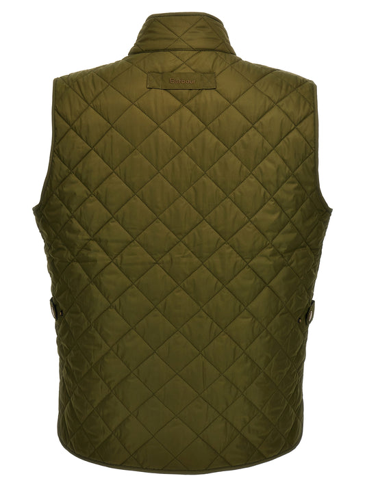 Barbour New Lowerdale Vest for Men - Green Quilted