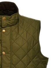 Barbour New Lowerdale Vest for Men - Green Quilted