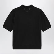 LouLou De Saison Migo Cashmere Polo — Black Topwear