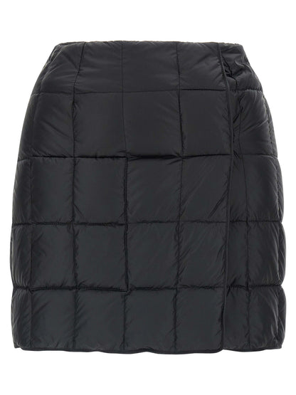 Ienki Ienki Mini Plahta Skirt — Quilted Down Mini (Black)